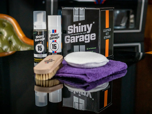 Shiny Garage Leather Cleaner Kit Strong