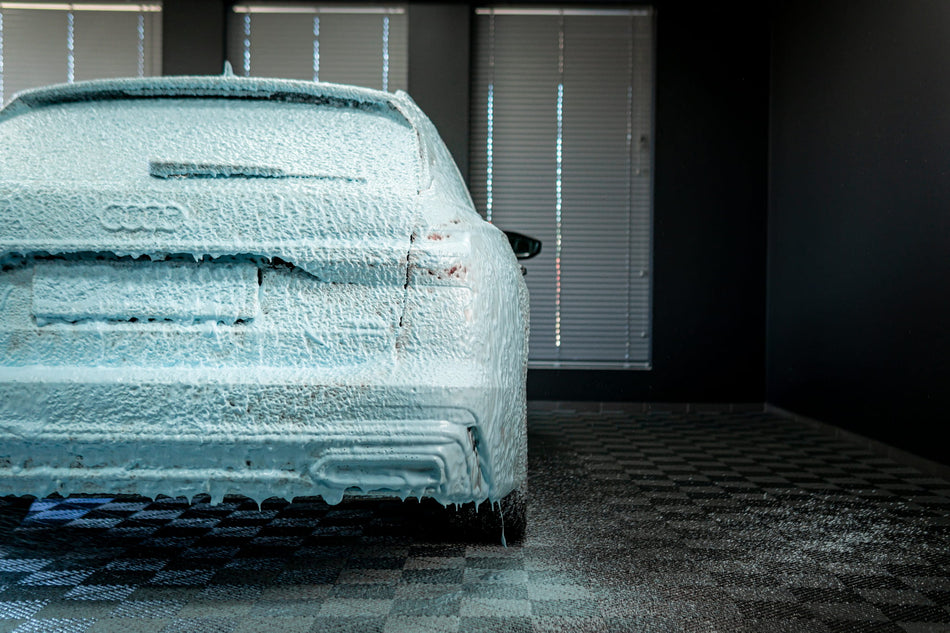 Shiny Garage Blue Snow Foam