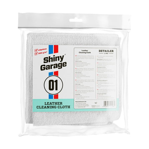 Shiny Garage Leather Cleaning Cloth