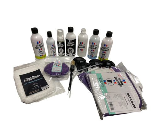 Shiny Garage Leather Cleaner Kit Strong – Exclusive Auto Detailing Milano